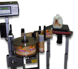 Open Framed Panel Labeler without Conveyor
